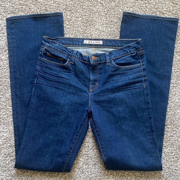 J BRAND 💙INK BLUE💙 PREMIUM DENIM BOOTCUT JEANS SIZE 30 🌟EUC🌟 - Picture 5 of 15